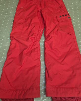 pantaloni snowboard burton rossi - bambino/