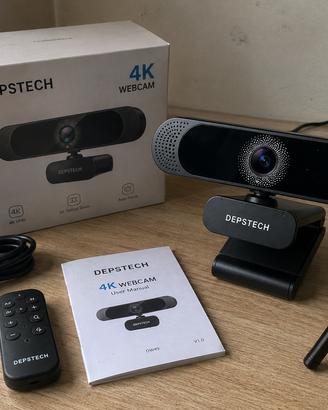 Webcam DEPSTECH 4K Ultra HD