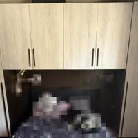 Armadio ponte a 6 ante + letto