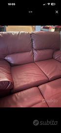 Divano in pelle
