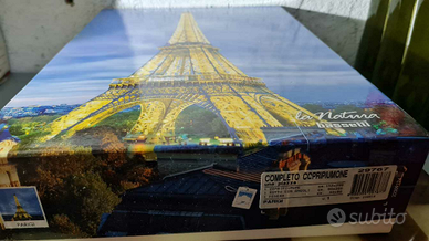 Completo letto singolo copripiumino Parigi