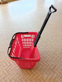 Cestino spesa supermercato 