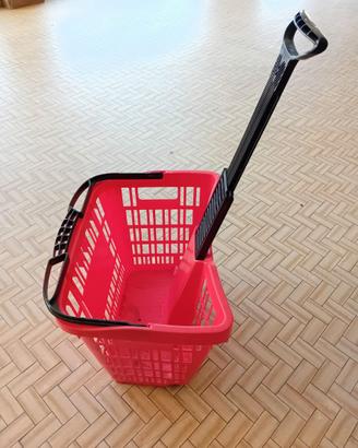 Cestino spesa supermercato 
