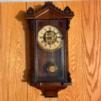 Orologio a pendoli antico da parete - primi ‘900