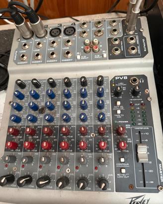 mixer più microfoni senza fili
