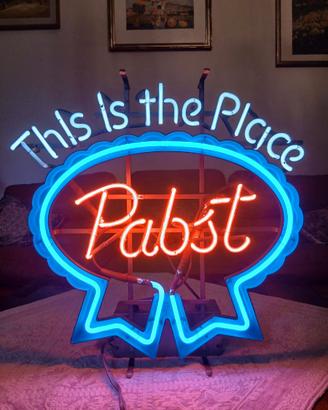 INSEGNA NEON " THIS IS THE PLACE"
