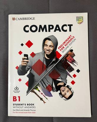 Compact – Cambridge English B1 – libro inglese