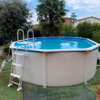 Piscina fuori terra GRE usata