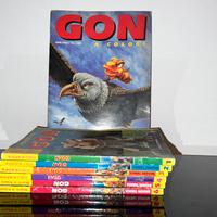 Gon fumetto prima edizione dal 1 al 7