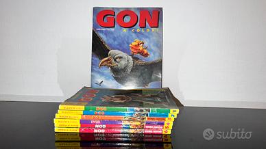 Gon fumetto prima edizione dal 1 al 7