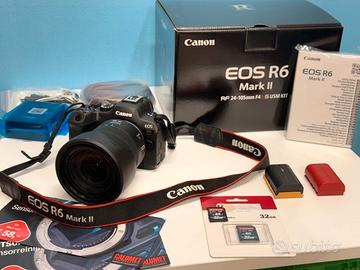Canon EOS R6 Mark II + Obiettivo RF 24-105 mm