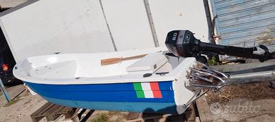 Barca da pesca pronta all'uso