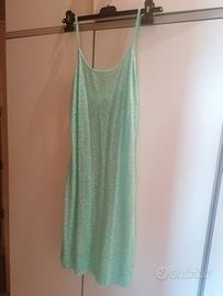 Vestito verde acqua 