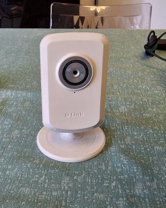 IP Cam D-Link 930L con alimentatore e staffa