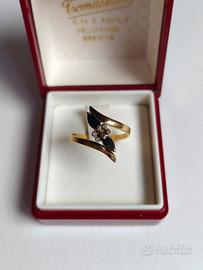 Anello Vintage Contrarié in Oro 18k