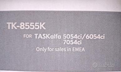 KYOCERA TK-8555K Toner  stampante Originale Nero