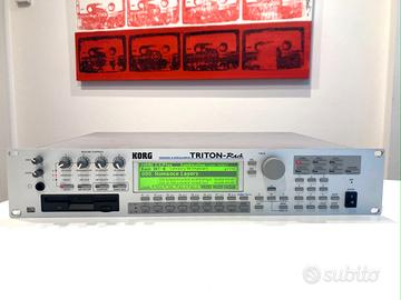 Korg Triton Rack + 2 Espansioni + 32Mb RAM