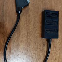 Presa scart multipla con 3 ingressi come nuova