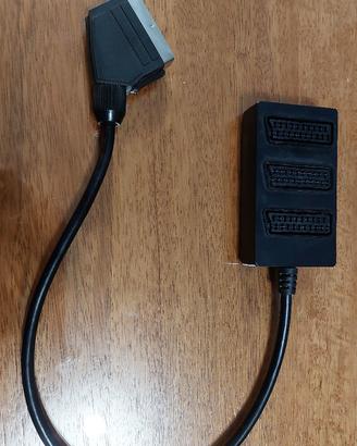 Presa scart multipla con 3 ingressi come nuova