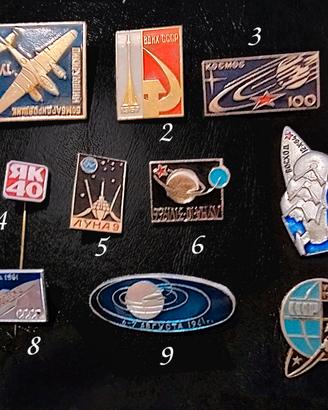 Spille U.R.S.S. AERONAUTICA E MISSIONI SPAZIALI