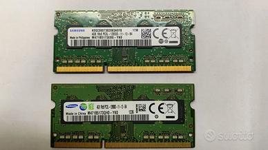 RAM Samsung 8GB (2x 4GB) 1600 MHz DDR3 per Apple