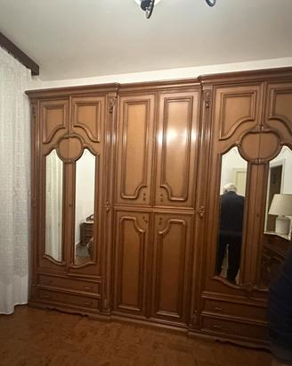 Camera da letto legno massello