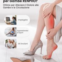 massaggiatore gambe a compressione 