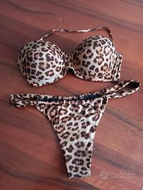 Costume bikini mare Tezenis leopardato