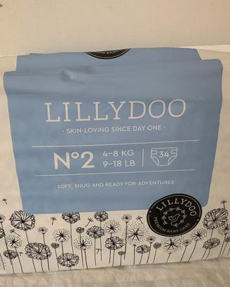 Pannolini lillydoo taglia 2 / 4-8 kg