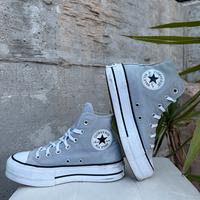 🩶 Converse Chuck Taylor All Star Platform grigie