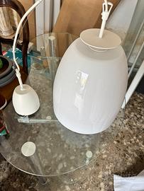 3- Lampada a campana bianche