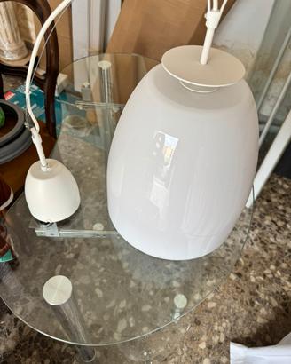 3- Lampada a campana bianche