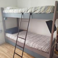 Letto a castello e cassettiera