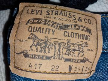 Levis Strauss 417 22 vintage