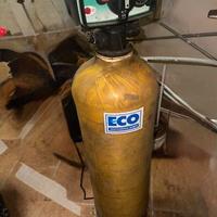 Addolcitore acqua domestico ECO completo con vasca