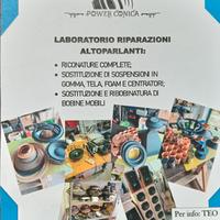 Riparazioni altoparlanti