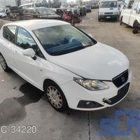 Seat ibiza 4 6j5, 6p1 1.2 70cv 08-15 ricambi -