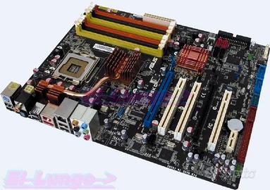 Scheda Madre ASUS P5KC Socket 775 processore E8600