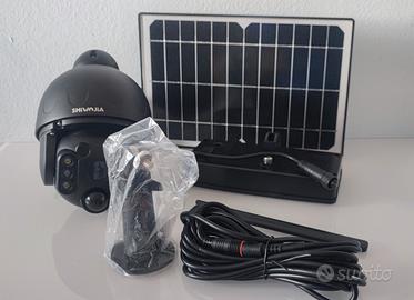 2 telecamere 4G con pannello solare Shiwoja