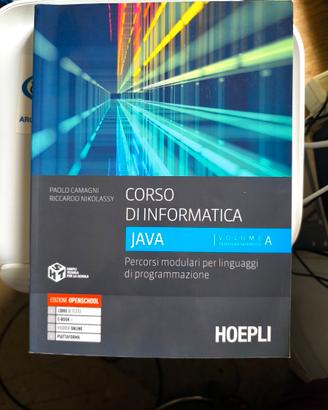 Corso di Informatica Java Vol. A con CD-ROM Hoepli