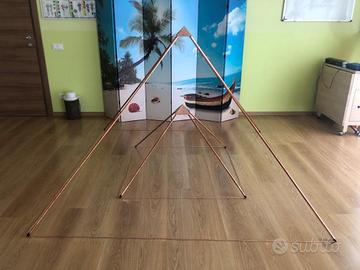 Piramide Cheope Energetica Smontabile in Rame