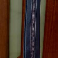 Cravatta Zarlini blu navy – 100% Made in Italy