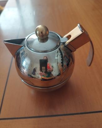 caffettiera acciaio vintage 