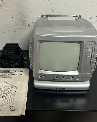 Mini Tv / Radio Tubo Catodico vintage 5,5 pollici