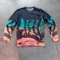 Maglia felpata Octopus taglia s