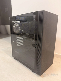PC YASHI DESKTOP + MOUSE + TASTIERA + MONITOR AOC