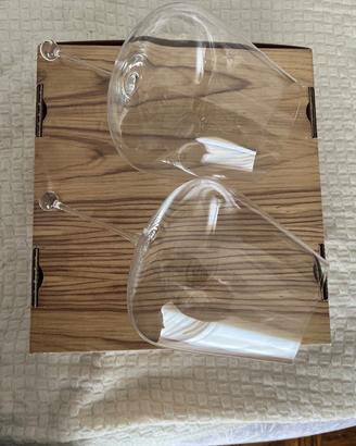 N. 2 Denk'Art Calice Vino Rosso Omega Gravitas In 
