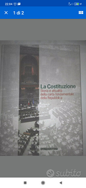 Libro Diritto la Costituzione della Repubblica ita