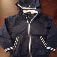 Giubbino antivento bambino taglia 3/4 anni