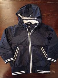 Giubbino antivento bambino taglia 3/4 anni